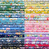 200PCS 4 x 4 inch Floral 100% Cotton Fat Quarters Fabric for Sewing and Quilting Bundles Precut Fabric Square for DIY Craft Patchwork...