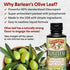 Barlean's Olive Leaf Complex Liquid Immune Support Supplement with 95mg Oleuropein Antioxidants for Seasonal Wellness, Heart Health, & Immune Syst...