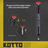 KOTTO Solder Sucker, No Clog Aluminum Desoldering Pump, Desoldering Tools with Powerful Vacuum Suction for Removal & Repair, Heat Resistant Silico...