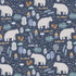 Trend Lab Woodland Wonder 4 Pack Flannel Blankets - Bear Crossings - Blue, Brown, Gray, White; Buffalo Check - White, Gray; Woodland Gnomes - Whit...
