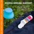 Propel Tablets Immune Support with Vitamin C + Zinc, 2 Flavor Variety Pack, Zero Sugar (Pack of 4)...