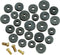 Plumb Pak PP20520 PlumPak Flat Faucet Washer Assortment, Rubber, 3-1/4" x 4-1/2"...