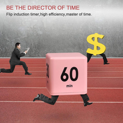 Weewooday Cube Timer Productivity Flip Timer for ADHD Block Gravity Sensor Kitchen Desk Study Time Countdown Learning Management Workout Classroom...