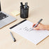 Amazon Basics Retractable Permanent Markers - Black, 12 Count...