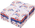 -25 Options- 100% Cotton Quilting Fabric Bundles 10pcs Fat Quarters 18”x21”-Medium Weight 5.2 oz- for Quilting, Sewing Project, Patchwork, DIY Cra...
