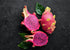Food to Live Organic Dragon Fruit Powder, 12 Ounces – Non-GMO, Powdered Red Pitaya, Vegan, Bulk. Contains Maltodextrin. Rich in Antioxidants, Fibe...