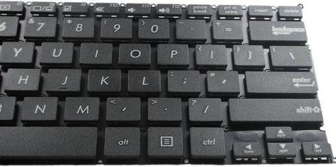 Laptop Replacement Keyboard Without Frame Compatible with ASUS X200 X201E X202E Q200 Q200E S200 S200E R200 R200E R201E F201E R202E Series, US Layo...