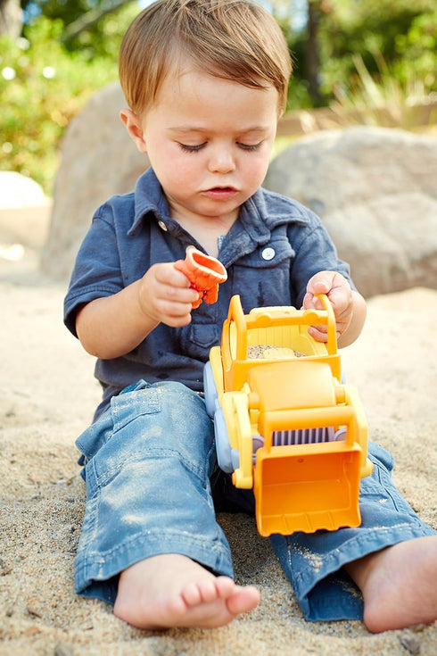 Green Toys Scooper Construction Truck, Yellow/Orange...