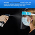 TCP Global Salon World Safety Face Shields Ultra Clear Protective Full Face Shields...