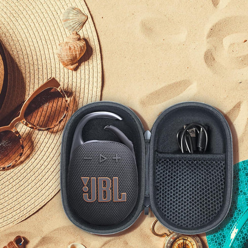 Case for JBL Clip 5 Portable Bluetooth Speaker, Cover for JBL Clip 5 Speaker, Waterproof and Dustproof Feature, for home, outdoor and travel(Black...