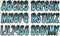 Hardline Products Series 200 Factory Matched 3-Inch Boat & PWC Registration Number Kit - BJBKG200...