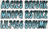 Hardline Products Series 200 Factory Matched 3-Inch Boat & PWC Registration Number Kit - BJBKG200...