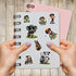 Pack 50 PCS Golf Stickers Print Waterproof Vinyl Decals Items for Golfer Adults Men Women Sports Lovers Labels Decorative Scrapbooking Water Bottl...
