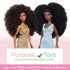 Naturalistas Fashion Pack Coffee Casual 7-Piece Outfit and Accessories Set for 11.5-Inch Tall Naturalistas Dolls, Designed and Developed by Purpos...