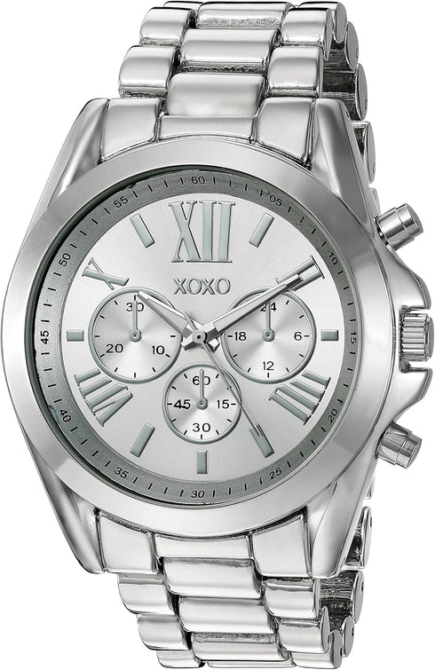 XOXO Women's Quartz Stainless Steel and Alloy Casual Watch, Color:Silver-Toned (Model: XO5842)...