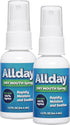 Allday Dry Mouth Spray - Maximum Strength Xylitol, Fast Acting, Non-Acidic (Pack of 2)...