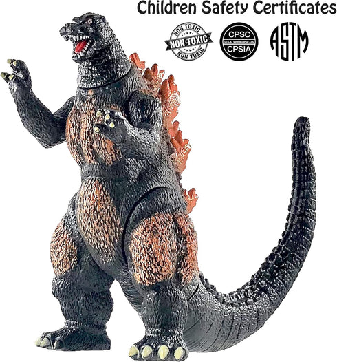 TwCare Burning Godzilla 1995, Movie Series King of The Monsters Movable Joints Action Figures Birthday Gift for Boys and Girls...