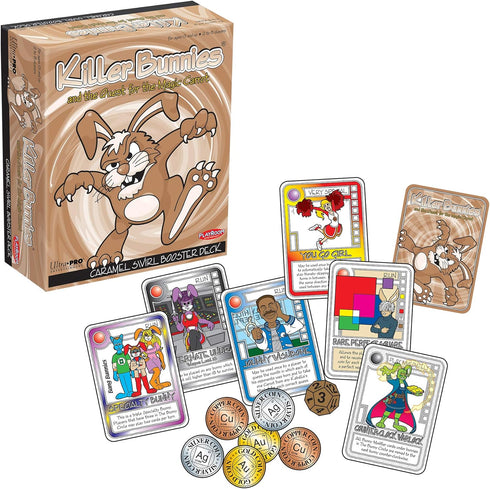 Playroom Entertainment Killer Bunnies & The Quest for The Magic Carrot Caramel Swirl Booster Deck Board Games...