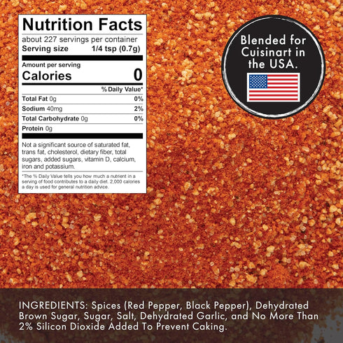 Cuisinart Nashville Hot Seasoning - Spicy, Peppery, Savory - CGSS-777...