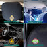 kinder Fluff Patented Windshield Sun Shade for Cars - The Only Certified Car Window Shades Blocking 99.9% UVR - Automotive Sunshades for Cars, SUV...