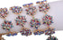 KAOYOO 1 Yard Flower Pattern Rhinestone Chain Trim for Sewing Craft,Wedding,DIY Decoration...