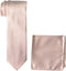 STACY ADAMS mens Classic Style Extra Long necktie, Blush, Extra Long US...