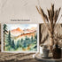 Posterizer 1 pcs- mountains and trees beautiful landscape nature 4-Landscape & Nature Art-Floral Botanical Art- Decor for Home & Office- unframed ...