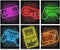 Neon Gaming Posters for Boys Room Decor, Boys Room Decorations for Bedroom, gamer wall art,Gamer, game console, Teen boy bedroom, game room, No Fr...