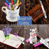 Asani Paint Pens Acrylic Markers Set (12-Color) Rock Painting, Glass, Wood, Porcelain, Ceramic, Fabric, Paper, Kindness Rocks, Mugs, Calligraphy, ...