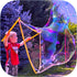 BUBBLE THING Giant Bubble Wands and Giant Bubble Mix Powder | Makes 3 Gallons Giant Bubble Solution...
