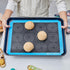 GUY DREAM Perforated Silicone Baking Mat 11-4/5" x 15-3/4" - 2PCs Choux Mat for Baking Cookie - Steaming Mesh For Half Size Cooking Sheet...