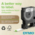 DYMO Standard D1 Labeling Tape for LabelManager Label Makers, Blue Print on Clear Tape, 1/2'' W x 23' L, 1 Cartridge (45011)...