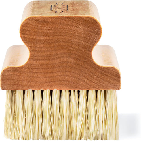 CLARK'S Cutting Board Scrub Brush - for Applying Food Grade Mineral Oil - Food Safe Wood Stain - Ideal for Wooden Butcher Blocks - Bamboo - Cast I...