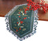 GRANDDECO Holiday Christmas Table Runner, Cutwork Embroidered Floral Holly Berry Dresser Scarf Table Topper for Home Dining Xmas Table Decorations...
