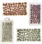 Cayway 106 PCS Static Grass Tufts Model Grass Tufts Artificial Grass, Flower Cluster Model Static Scenery Model for Train Landscape Railway Artifi...