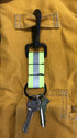 LINE2design Reflective Firefighter Turnout Key Ring - Fire Rescue Key Holder Strap with Heavy Duty Swivel Snap Hook - Green Reflective Design | Pe...