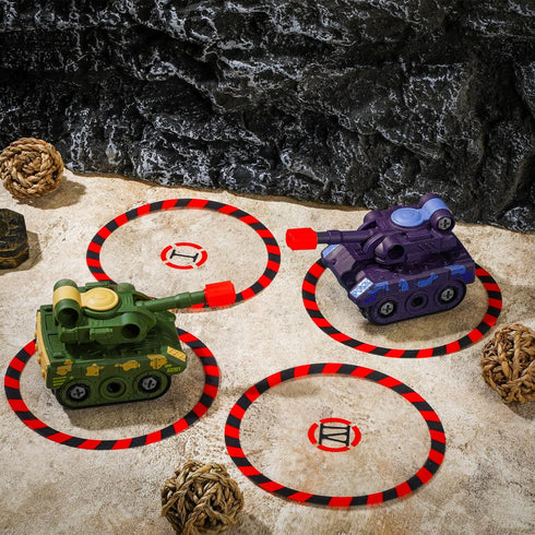 6 Pcs Objective Point Markers Round PVC Objective Marker Gaming Accessory, Miniature Not Included...