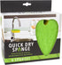 Evriholder Quick-Dry Dish Scrubbing Sponge, 8 Count, Green and Yellow...
