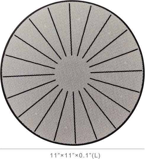 Lazy K Induction Cooktop Mat - Silicone Fiberglass Scratch Protector - for Magnetic Stove - Non Slip Pads to Prevent Pots from Sliding During Cook...