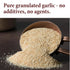 The Spice Way Granulated Garlic - Domestic, US Grown (8 oz) resealable bag...
