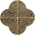 Dritz Home 44798-38 Campaign Hardware Small Hammered Quatrefoil Corner, Antique Brass (3-Pack)...