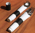 Paper Napkin Rings - Self-Adhering (500, Black)...