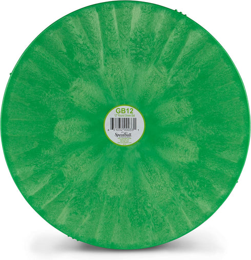 Speedball 12 Inch Round Universal Pottery Wheel Bat, Green, for Ceramics and Clay Work...