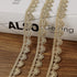 Gold Lace Trim Gold Embroidery Lace Ribbon Trim for Sewing, Metallic Lace for Crafts (0.5 Inch*4.8 Yards)...