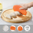 2PCS Bowl Scraper, Kaloo Silicone Food Scraper for Bread, Bench, Dough, Sourdough, Baking Dishwasher Safe (6.9"*3.14", Grey+Orange)...