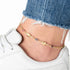 Barzel 18K Gold Plated Elephant Anklet For Women - Made In Brazil...
