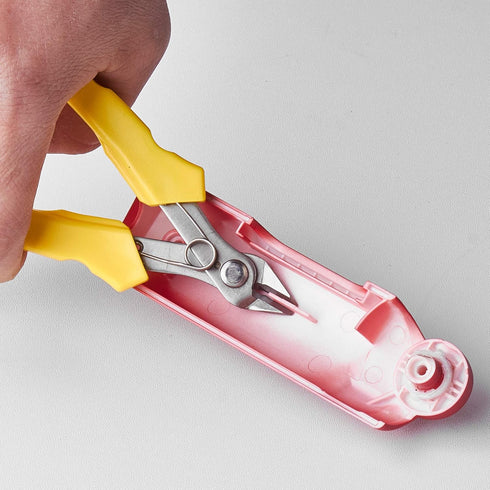 DOWELL Flush Cutter Micro Wire Cutters 5 Inch Stainless Steel Side Cutting Pliers Tools Precision Cutter for Soft Wires...