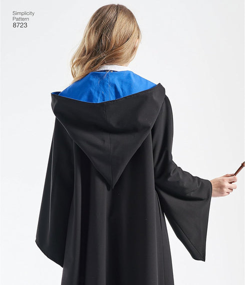 Simplicity 8723 Harry Potter Cosplay and Halloween Costume Sewing Pattern, Kids Teens and Adult Sizes XS-XL...