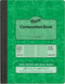 Pacon Dual Ruled Composition Book, Green, 1/4" Grid & 3/8" Wide Ruled 9-3 ?4" x 7-1?2", 100 Sheets...