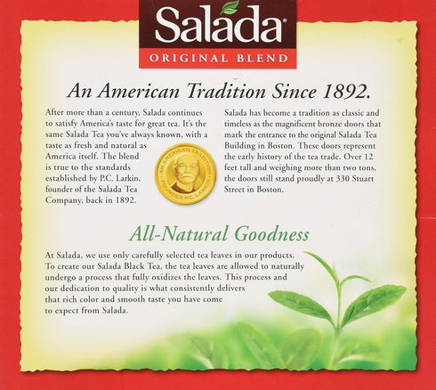 Salada Original Blend Black Tea 100 Tea Bags....
